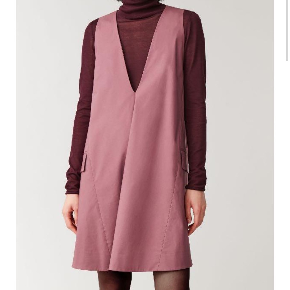 COS Sleeveless A-Line Dress in Mauve - Worn Once